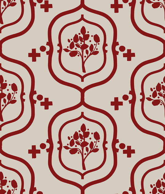 Doubling Red Taupe